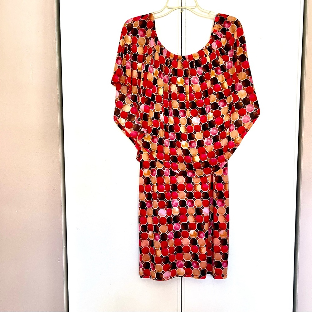 Thalia Sodi Multicolor Circle Print Dress